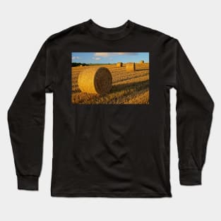 Autumn Haybales Long Sleeve T-Shirt